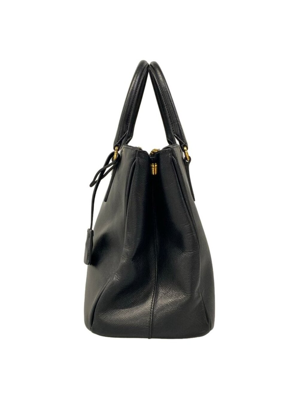 Prada Handbag Galleria Large Bag Black Leather - Picture 4 of 15
